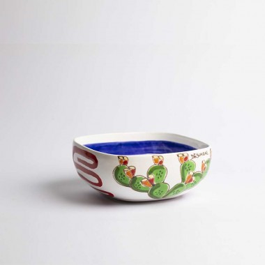 Salad Bowl Folk Prickly Pear Salad Bowl Folk Prickly Pear